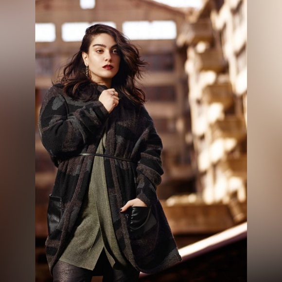 Nadia Aboulhosn x Love & Legend for Addition Elle Cardigan with belt - Picture 11 of 11